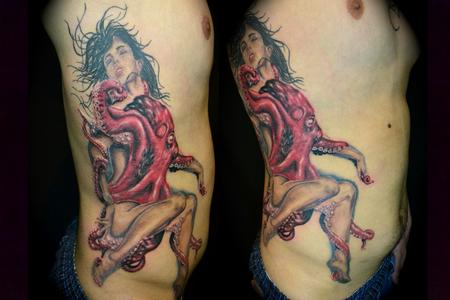 Tattoos - Sexy Octopus Girl - 61788
